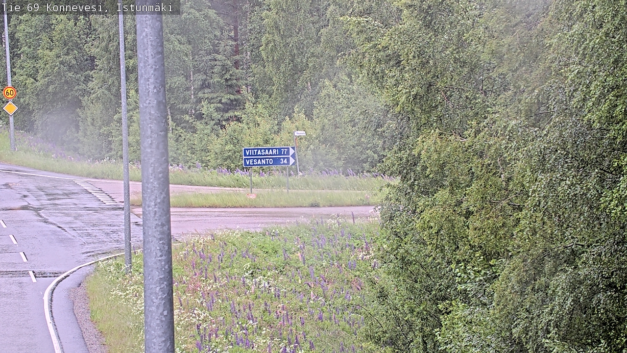 Kelikamerat Kuva Tie 69 Konnevesi, Istunmäki, Konnevesi, Keski-Suomi