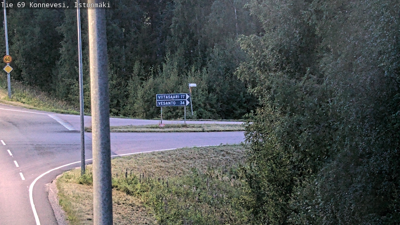 Kelikamerat Kuva Tie 69 Konnevesi, Istunmäki, Konnevesi, Keski-Suomi
