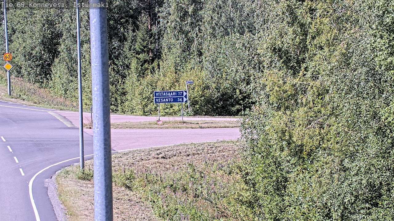 Kelikamerat Kuva Tie 69 Konnevesi, Istunmäki, Konnevesi, Keski-Suomi