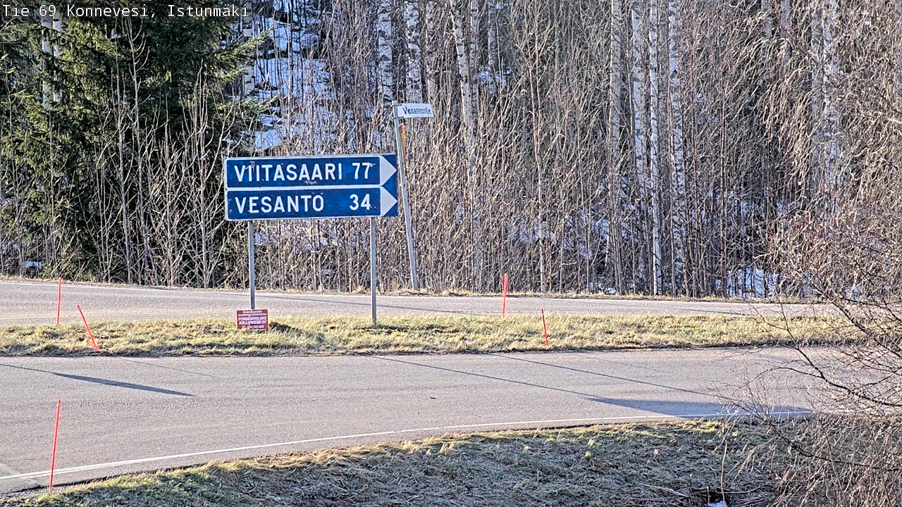 Kelikamerat Kuva Tie 69 Konnevesi, Istunmäki, Konnevesi, Keski-Suomi