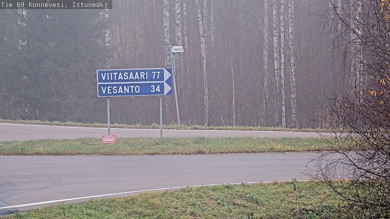 Kelikamerat Kuva Tie 69 Konnevesi, Istunmäki, Konnevesi, Keski-Suomi