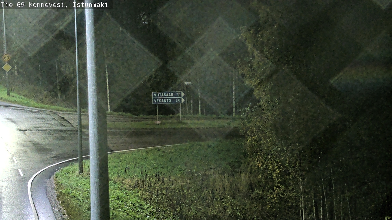 Weather Camera Image Road 69 Konnevesi, Istunmäki, Konnevesi, Keski-Suomi