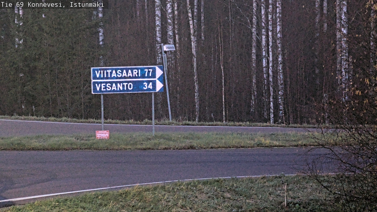 Kelikamerat Kuva Tie 69 Konnevesi, Istunmäki, Konnevesi, Keski-Suomi