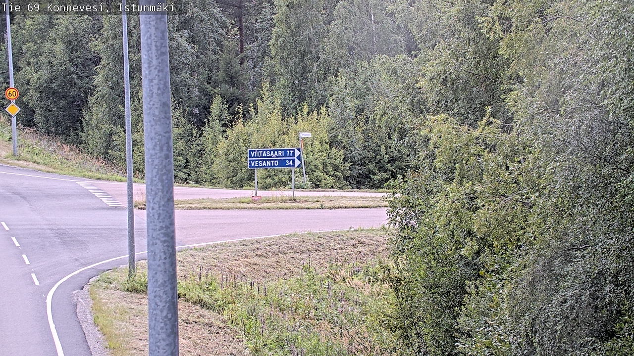 Kelikamerat Kuva Tie 69 Konnevesi, Istunmäki, Konnevesi, Keski-Suomi
