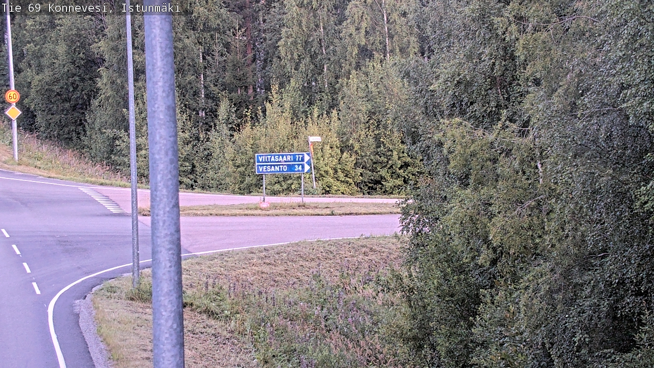 Kelikamerat Kuva Tie 69 Konnevesi, Istunmäki, Konnevesi, Keski-Suomi