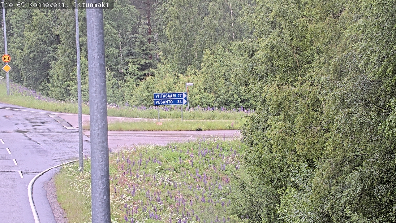 Kelikamerat Kuva Tie 69 Konnevesi, Istunmäki, Konnevesi, Keski-Suomi