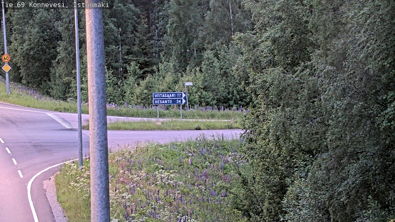 Kelikamerat Kuva Tie 69 Konnevesi, Istunmäki, Konnevesi, Keski-Suomi