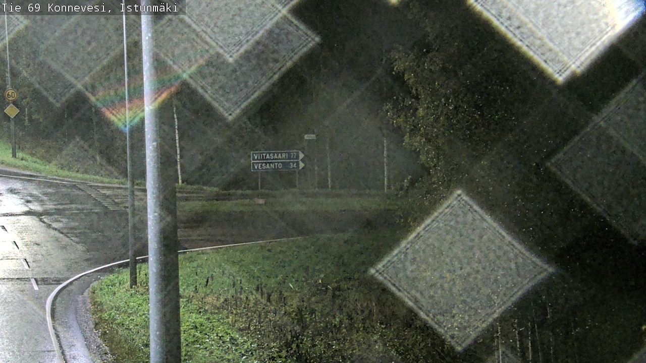 Weather Camera Image Road 69 Konnevesi, Istunmäki, Konnevesi, Keski-Suomi