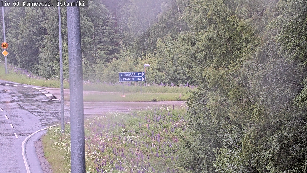 Kelikamerat Kuva Tie 69 Konnevesi, Istunmäki, Konnevesi, Keski-Suomi