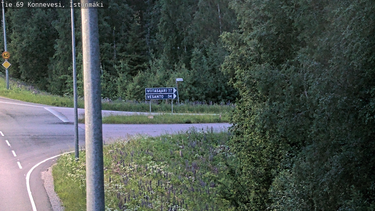 Kelikamerat Kuva Tie 69 Konnevesi, Istunmäki, Konnevesi, Keski-Suomi
