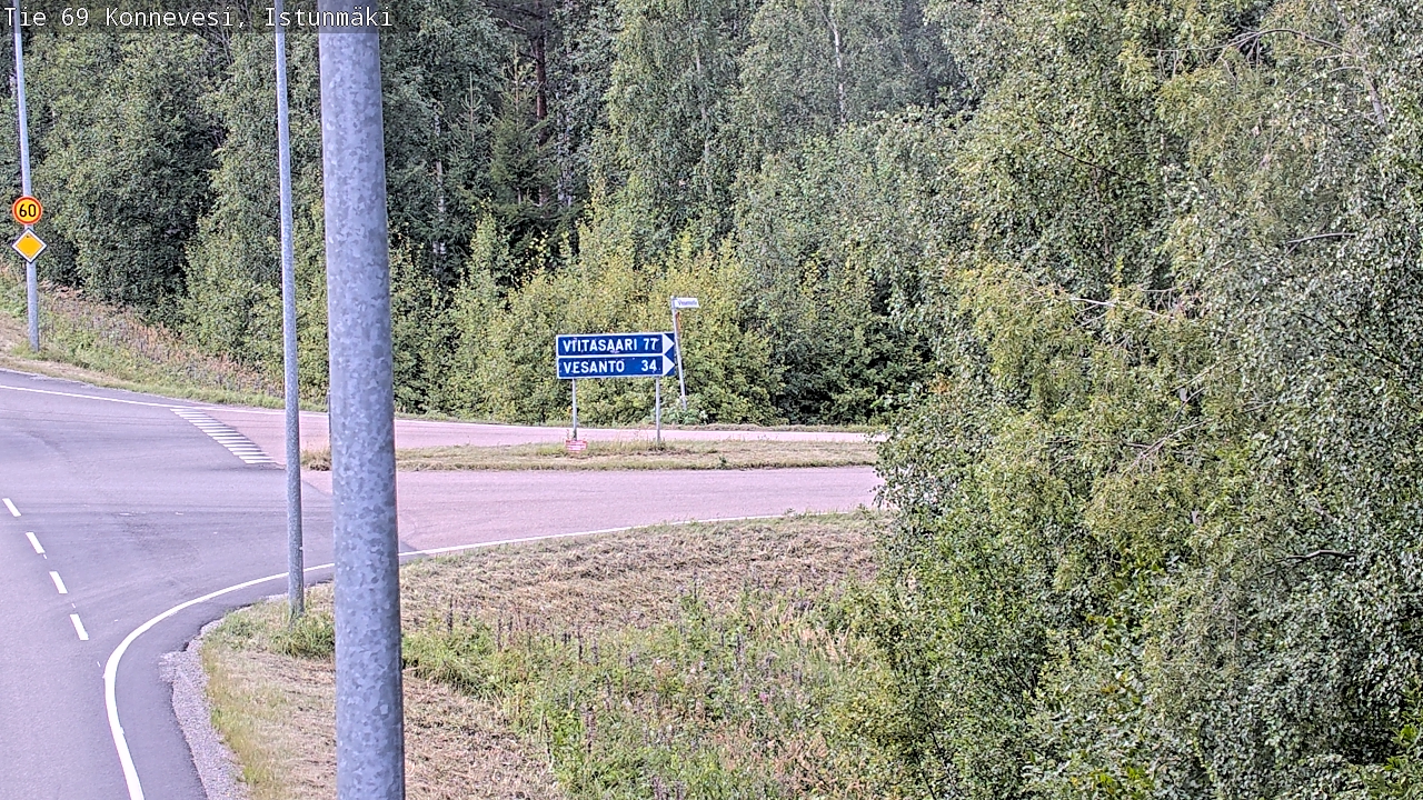 Kelikamerat Kuva Tie 69 Konnevesi, Istunmäki, Konnevesi, Keski-Suomi
