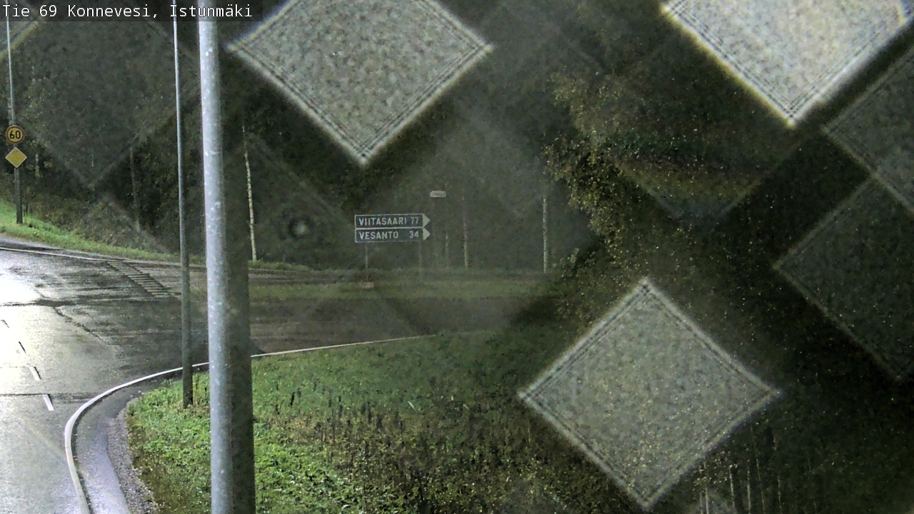 Weather Camera Image Road 69 Konnevesi, Istunmäki, Konnevesi, Keski-Suomi