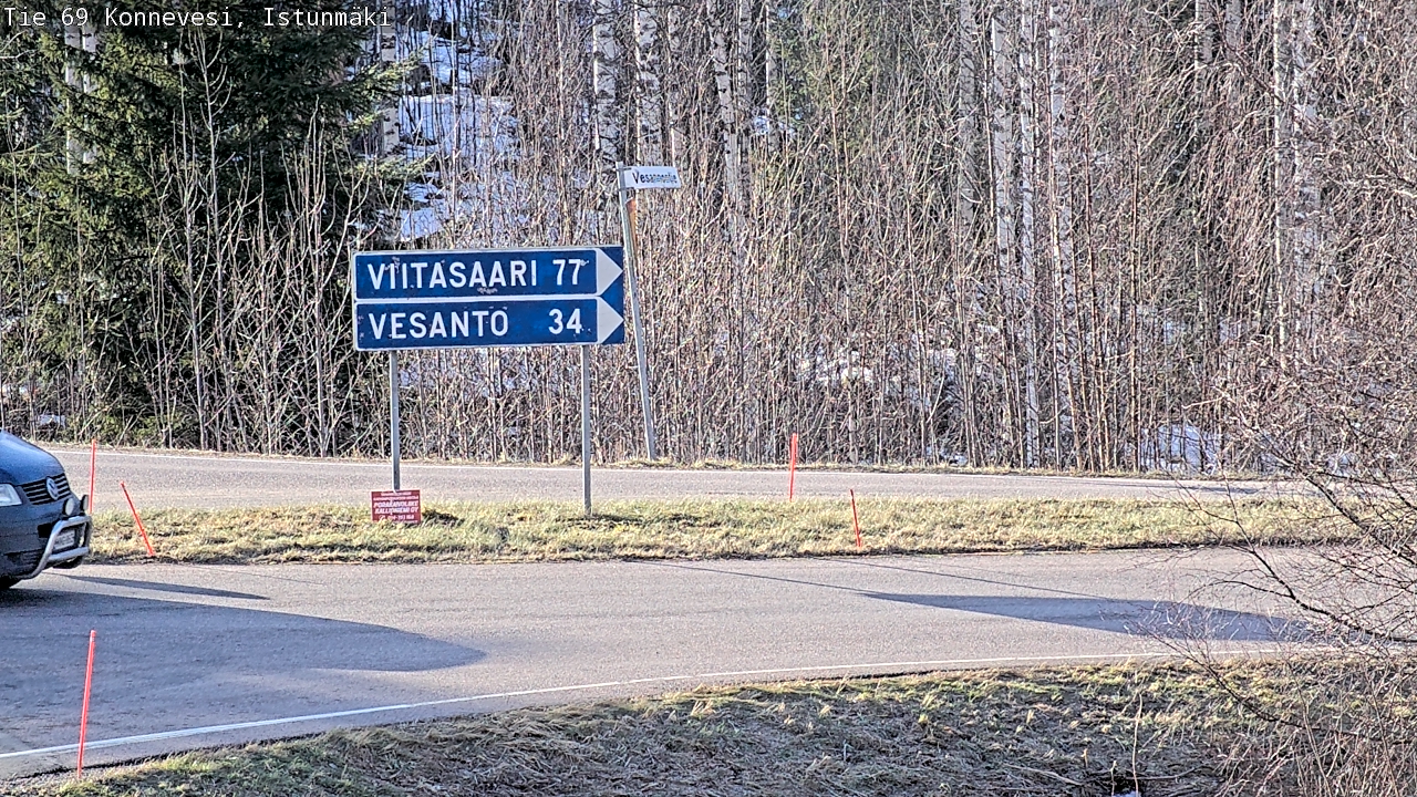 Kelikamerat Kuva Tie 69 Konnevesi, Istunmäki, Konnevesi, Keski-Suomi