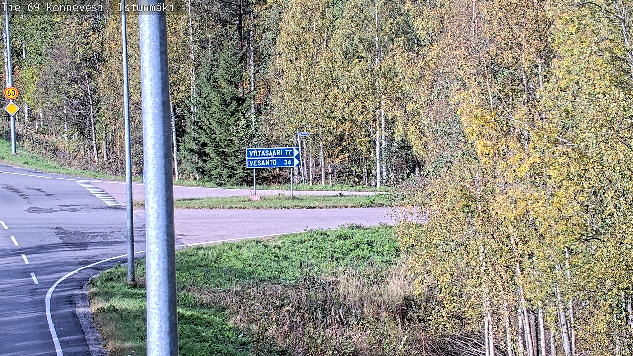Kelikamerat Kuva Tie 69 Konnevesi, Istunmäki, Konnevesi, Keski-Suomi
