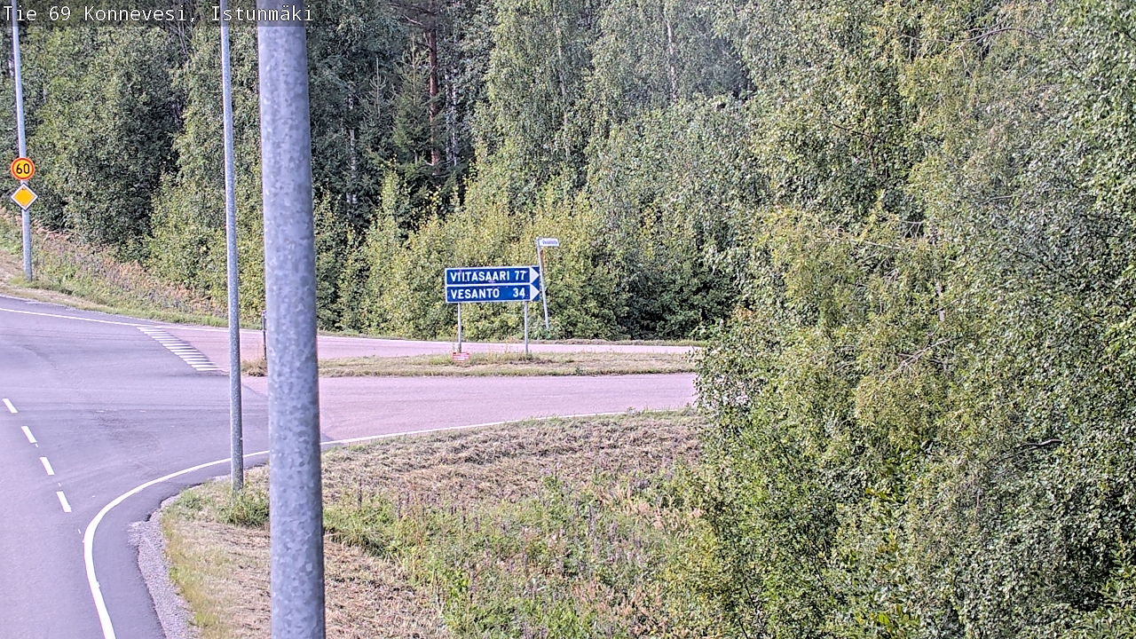 Kelikamerat Kuva Tie 69 Konnevesi, Istunmäki, Konnevesi, Keski-Suomi