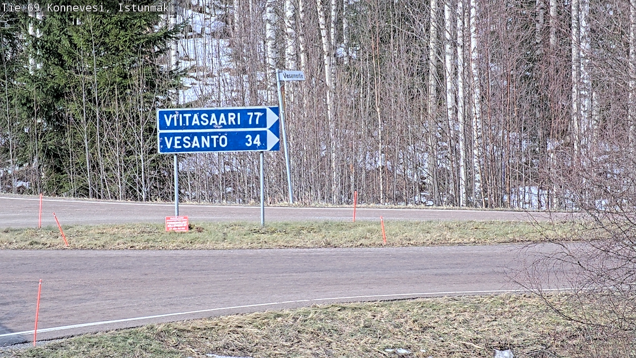 Kelikamerat Kuva Tie 69 Konnevesi, Istunmäki, Konnevesi, Keski-Suomi