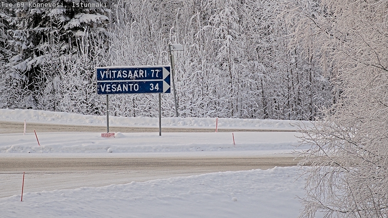 Kelikamerat Kuva Tie 69 Konnevesi, Istunmäki, Konnevesi, Keski-Suomi