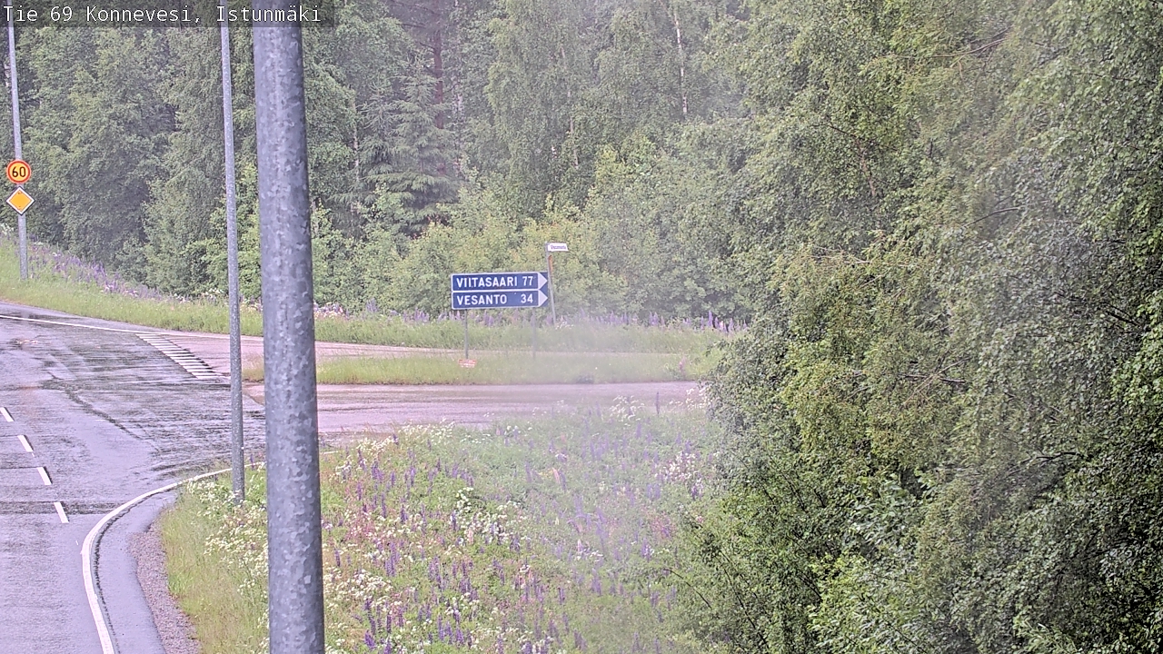 Kelikamerat Kuva Tie 69 Konnevesi, Istunmäki, Konnevesi, Keski-Suomi