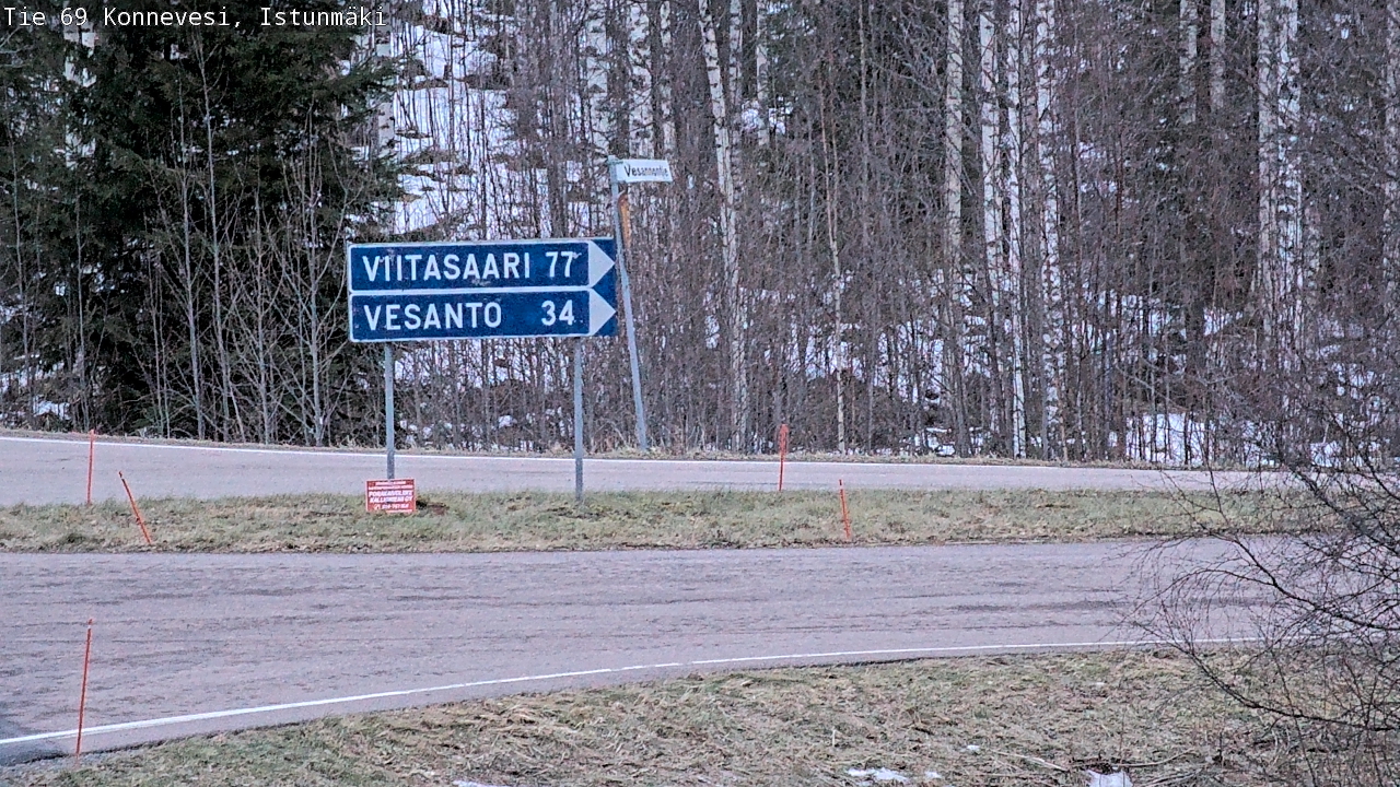 Kelikamerat Kuva Tie 69 Konnevesi, Istunmäki, Konnevesi, Keski-Suomi