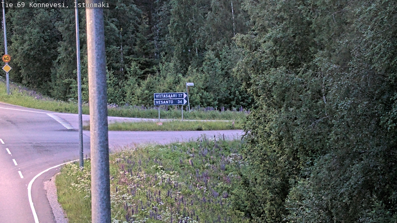 Kelikamerat Kuva Tie 69 Konnevesi, Istunmäki, Konnevesi, Keski-Suomi