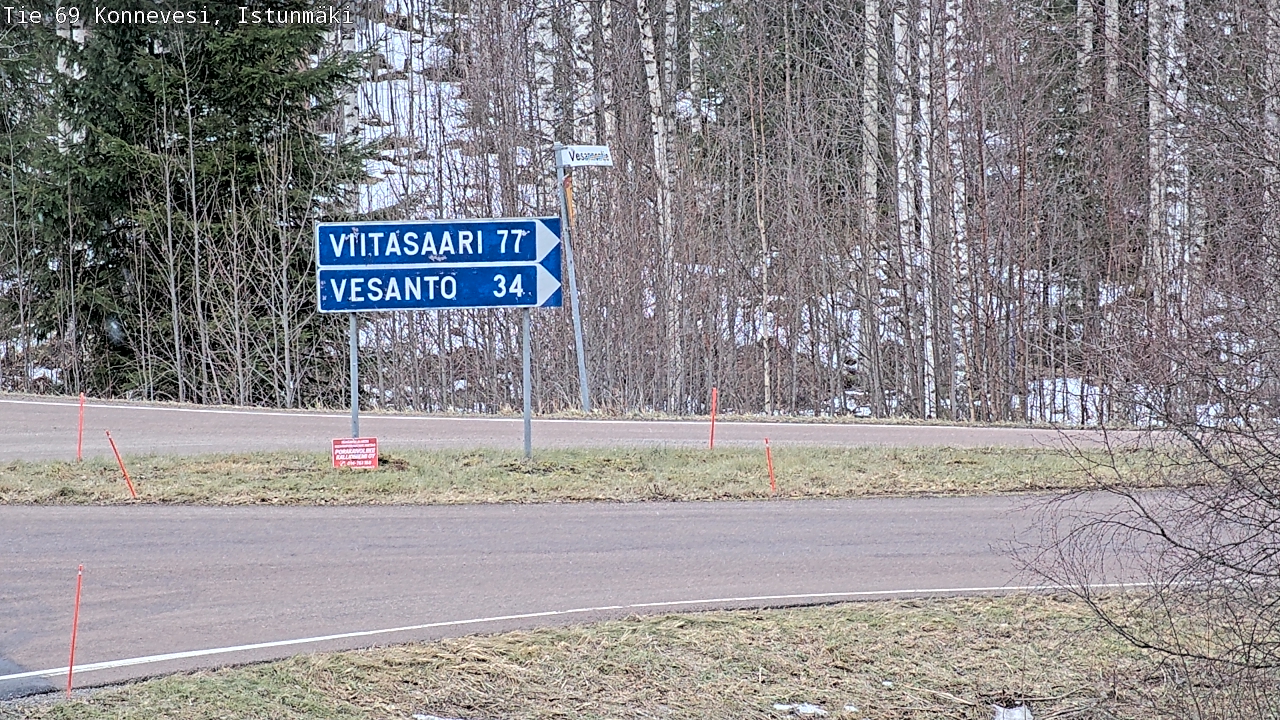 Kelikamerat Kuva Tie 69 Konnevesi, Istunmäki, Konnevesi, Keski-Suomi