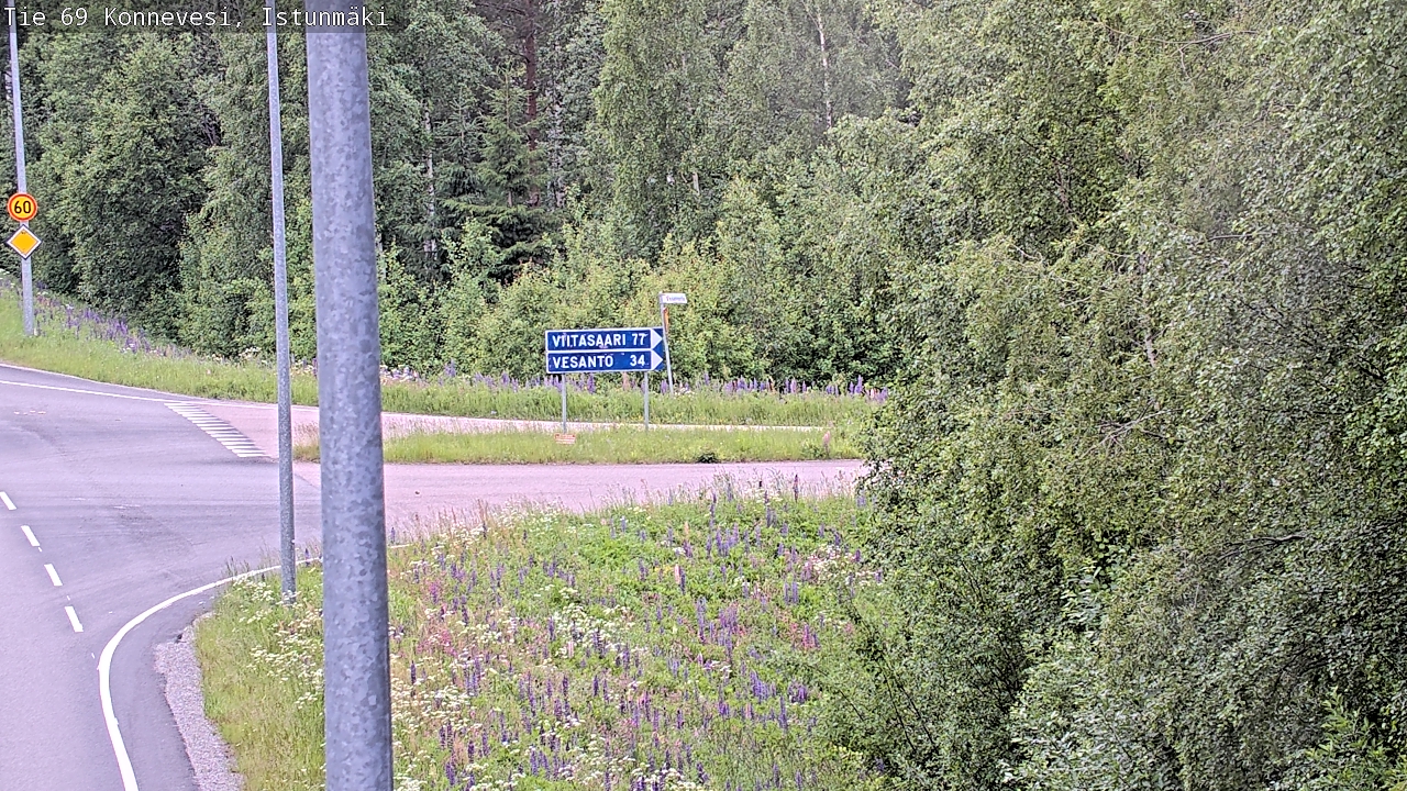 Kelikamerat Kuva Tie 69 Konnevesi, Istunmäki, Konnevesi, Keski-Suomi