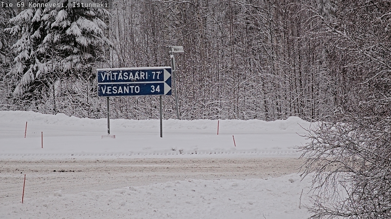 Kelikamerat Kuva Tie 69 Konnevesi, Istunmäki, Konnevesi, Keski-Suomi