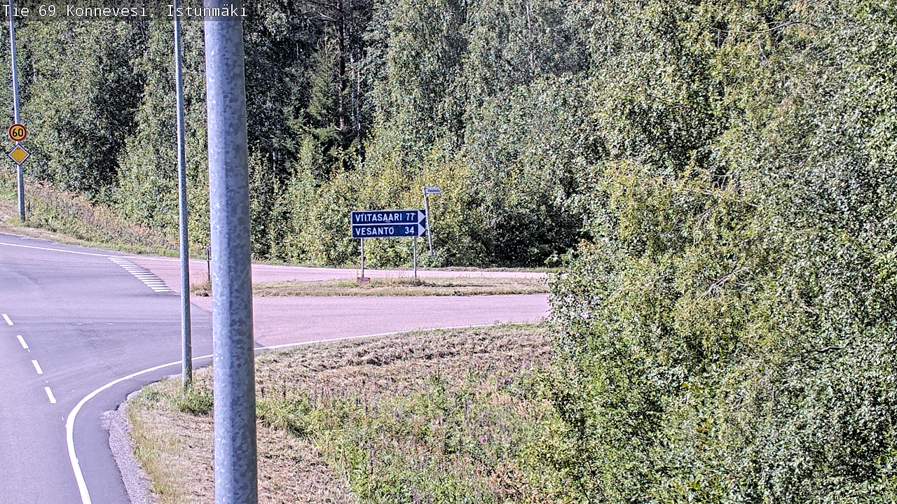 Kelikamerat Kuva Tie 69 Konnevesi, Istunmäki, Konnevesi, Keski-Suomi