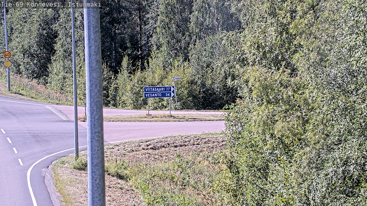 Kelikamerat Kuva Tie 69 Konnevesi, Istunmäki, Konnevesi, Keski-Suomi
