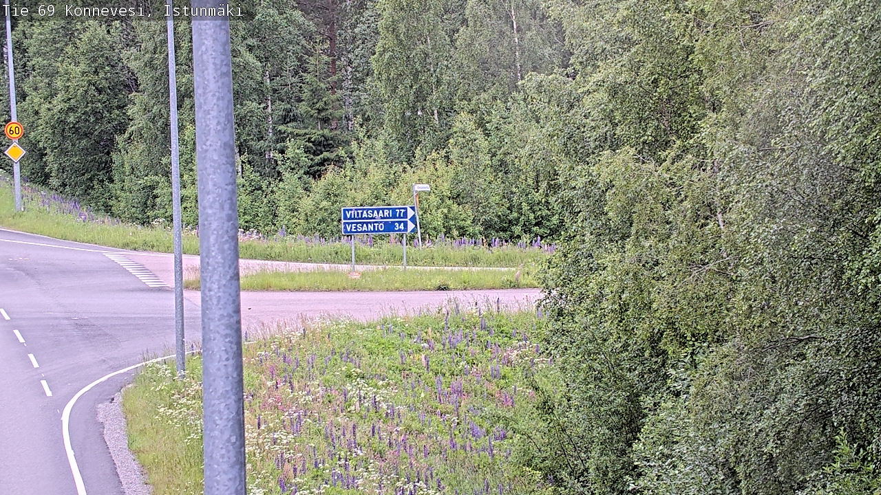 Kelikamerat Kuva Tie 69 Konnevesi, Istunmäki, Konnevesi, Keski-Suomi