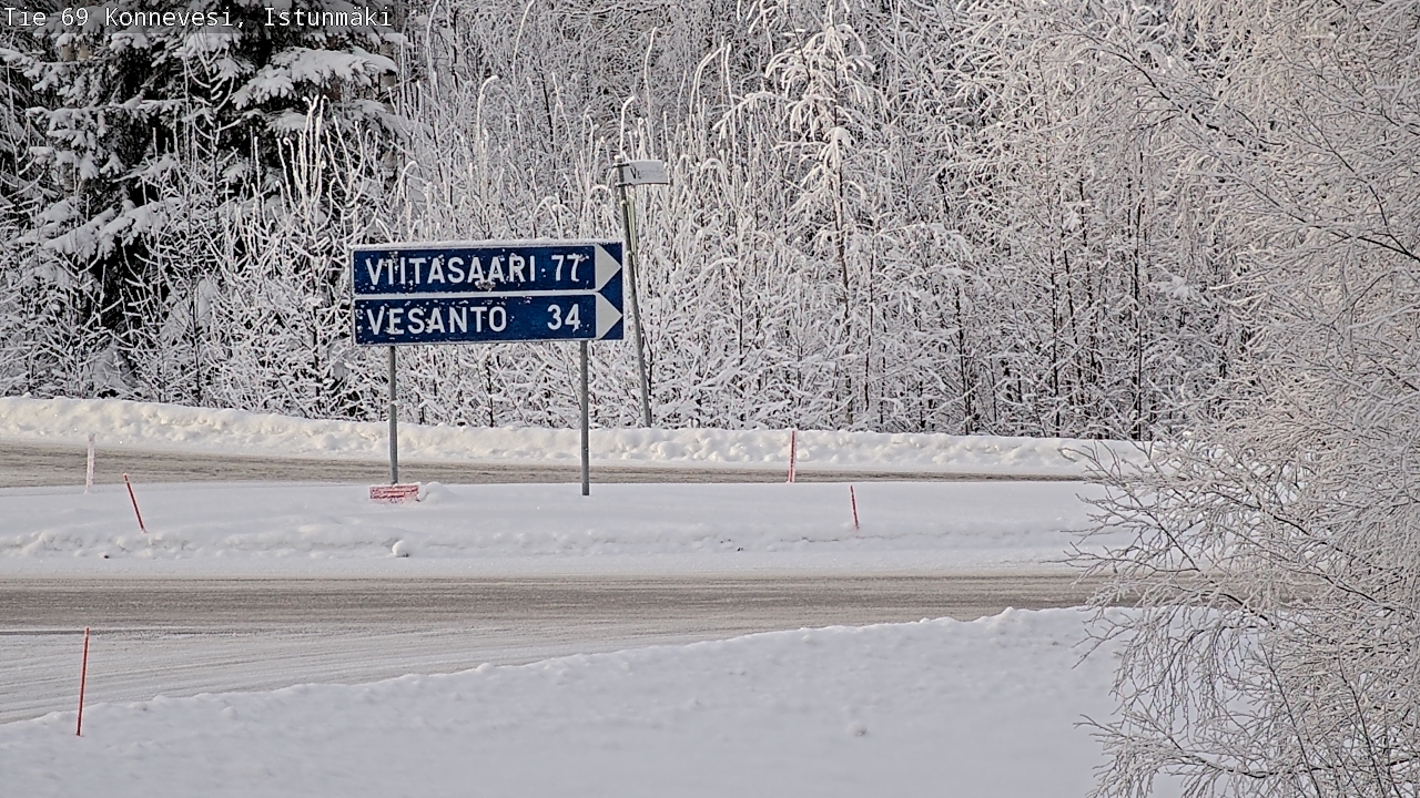 Kelikamerat Kuva Tie 69 Konnevesi, Istunmäki, Konnevesi, Keski-Suomi