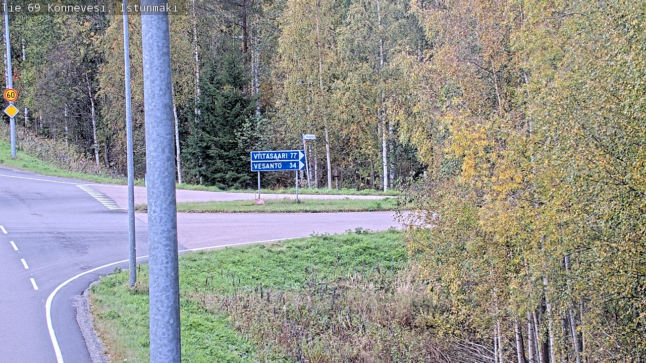 Kelikamerat Kuva Tie 69 Konnevesi, Istunmäki, Konnevesi, Keski-Suomi