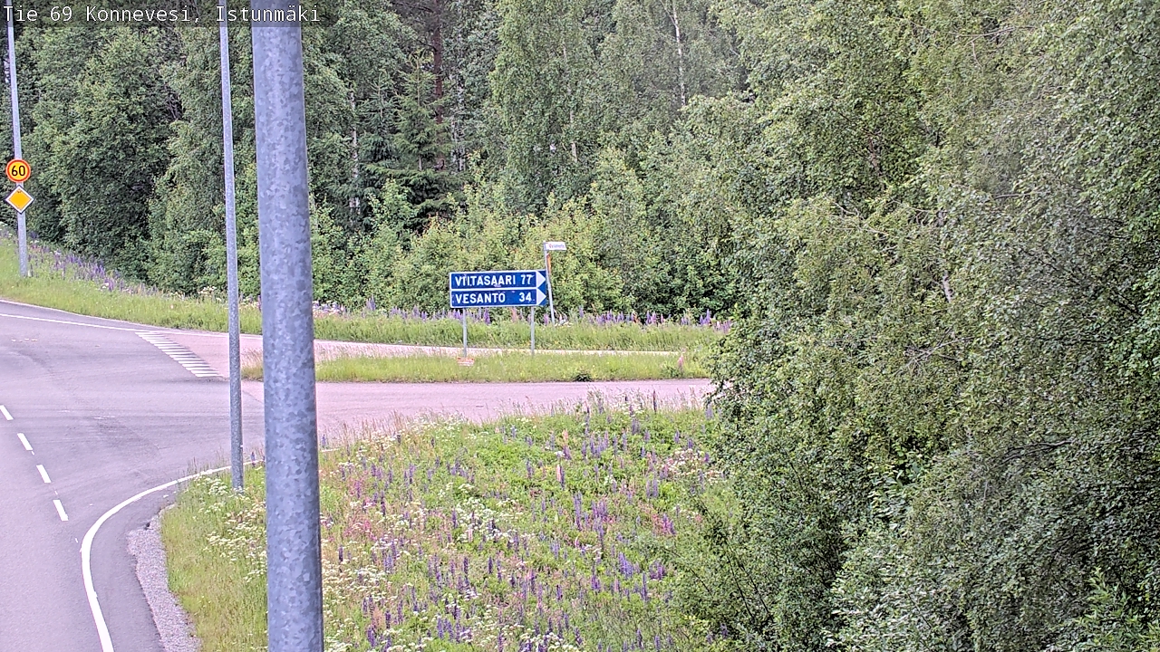 Kelikamerat Kuva Tie 69 Konnevesi, Istunmäki, Konnevesi, Keski-Suomi