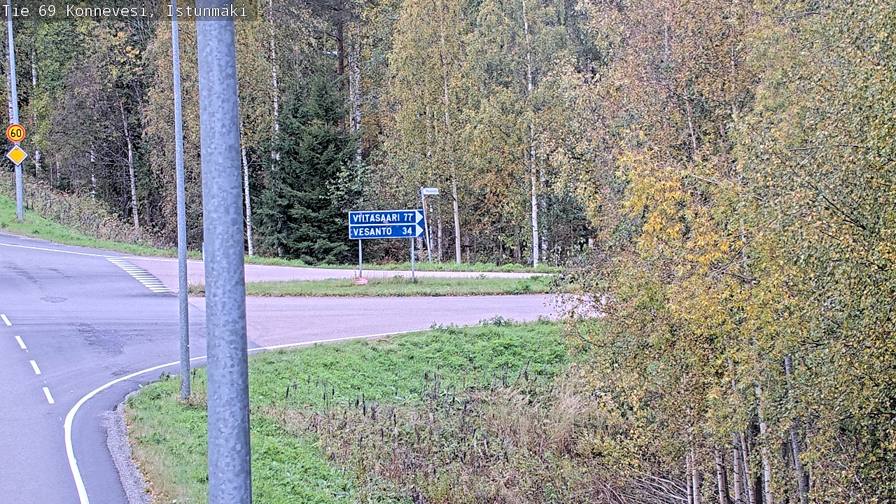 Kelikamerat Kuva Tie 69 Konnevesi, Istunmäki, Konnevesi, Keski-Suomi