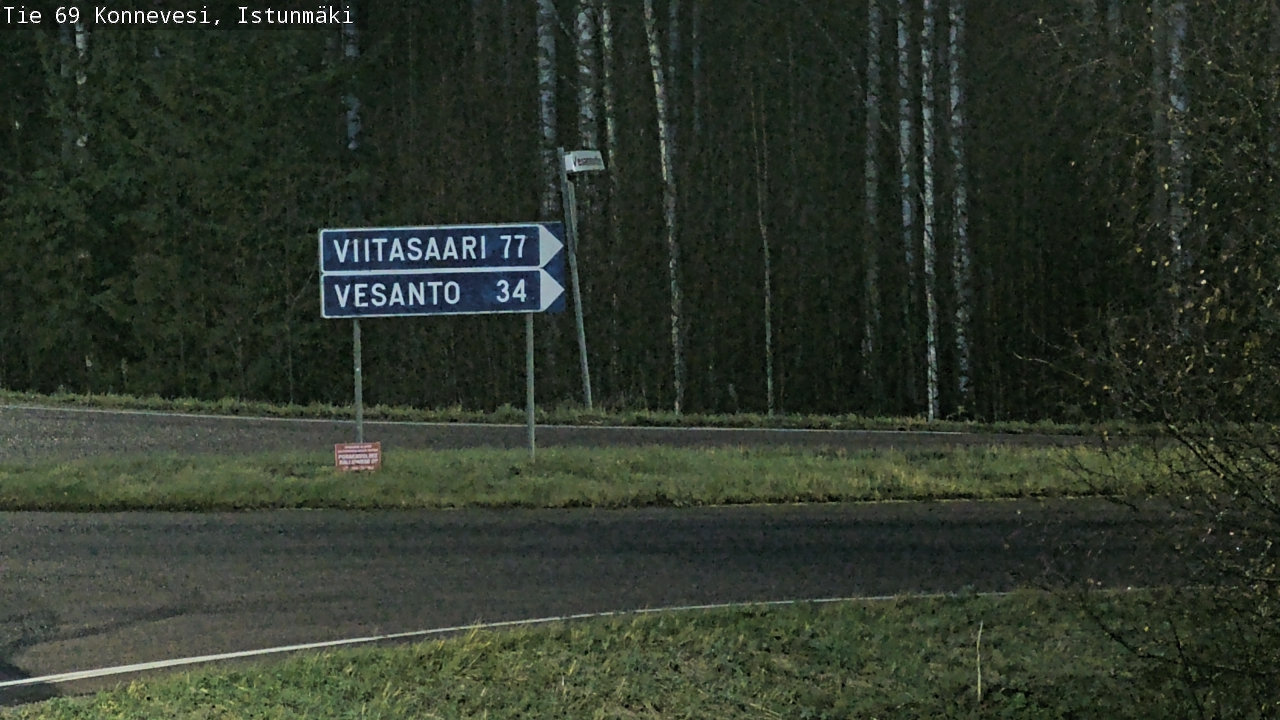 Kelikamerat Kuva Tie 69 Konnevesi, Istunmäki, Konnevesi, Keski-Suomi