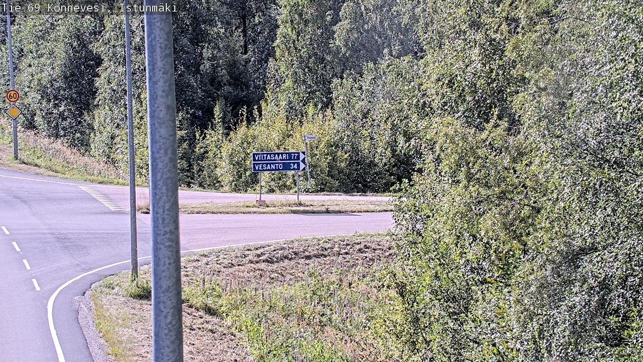 Kelikamerat Kuva Tie 69 Konnevesi, Istunmäki, Konnevesi, Keski-Suomi