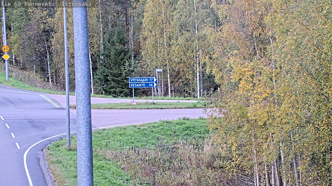 Kelikamerat Kuva Tie 69 Konnevesi, Istunmäki, Konnevesi, Keski-Suomi