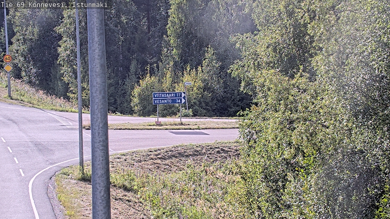 Kelikamerat Kuva Tie 69 Konnevesi, Istunmäki, Konnevesi, Keski-Suomi