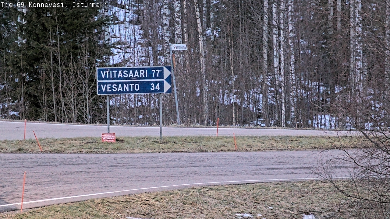 Kelikamerat Kuva Tie 69 Konnevesi, Istunmäki, Konnevesi, Keski-Suomi