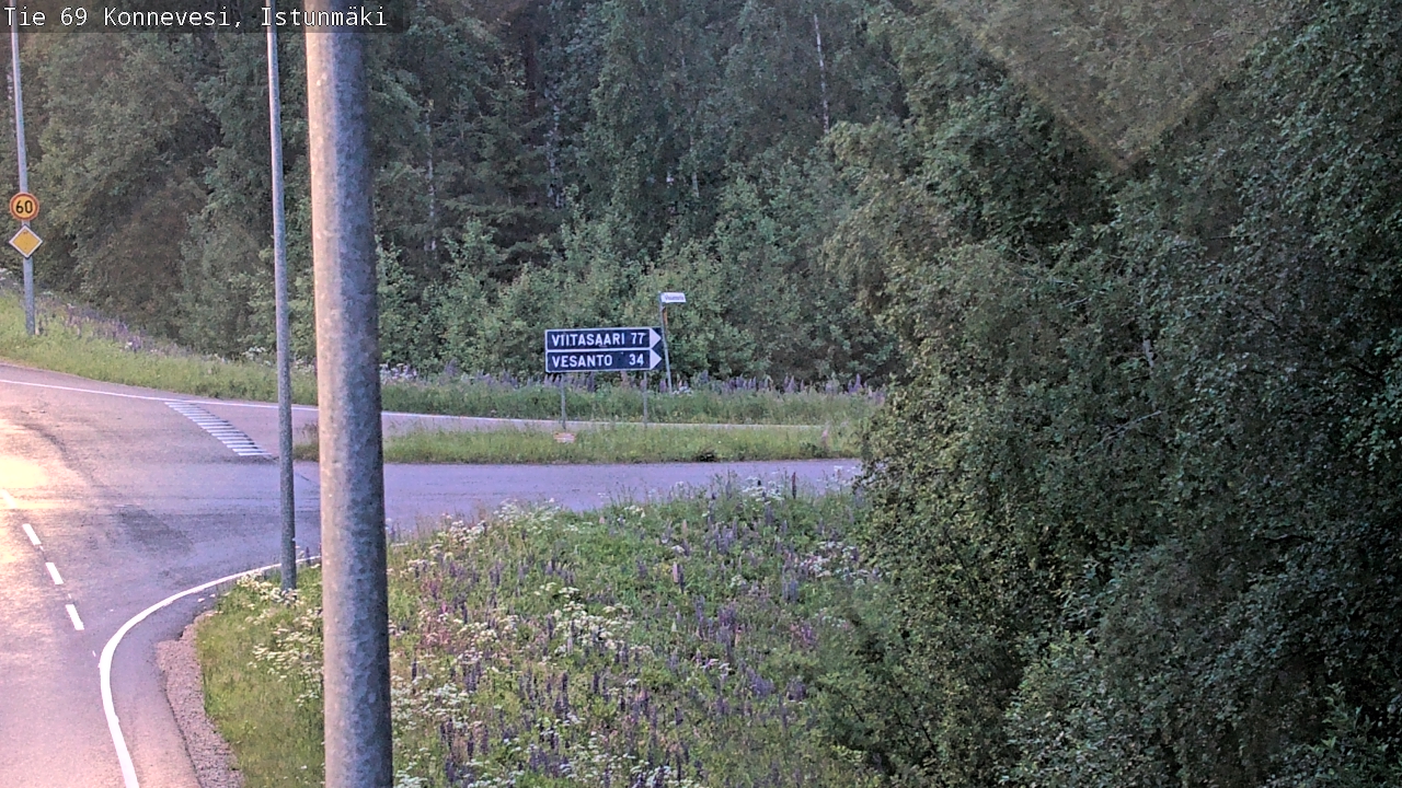 Kelikamerat Kuva Tie 69 Konnevesi, Istunmäki, Konnevesi, Keski-Suomi