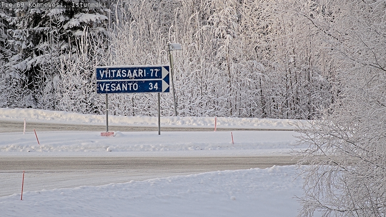 Kelikamerat Kuva Tie 69 Konnevesi, Istunmäki, Konnevesi, Keski-Suomi