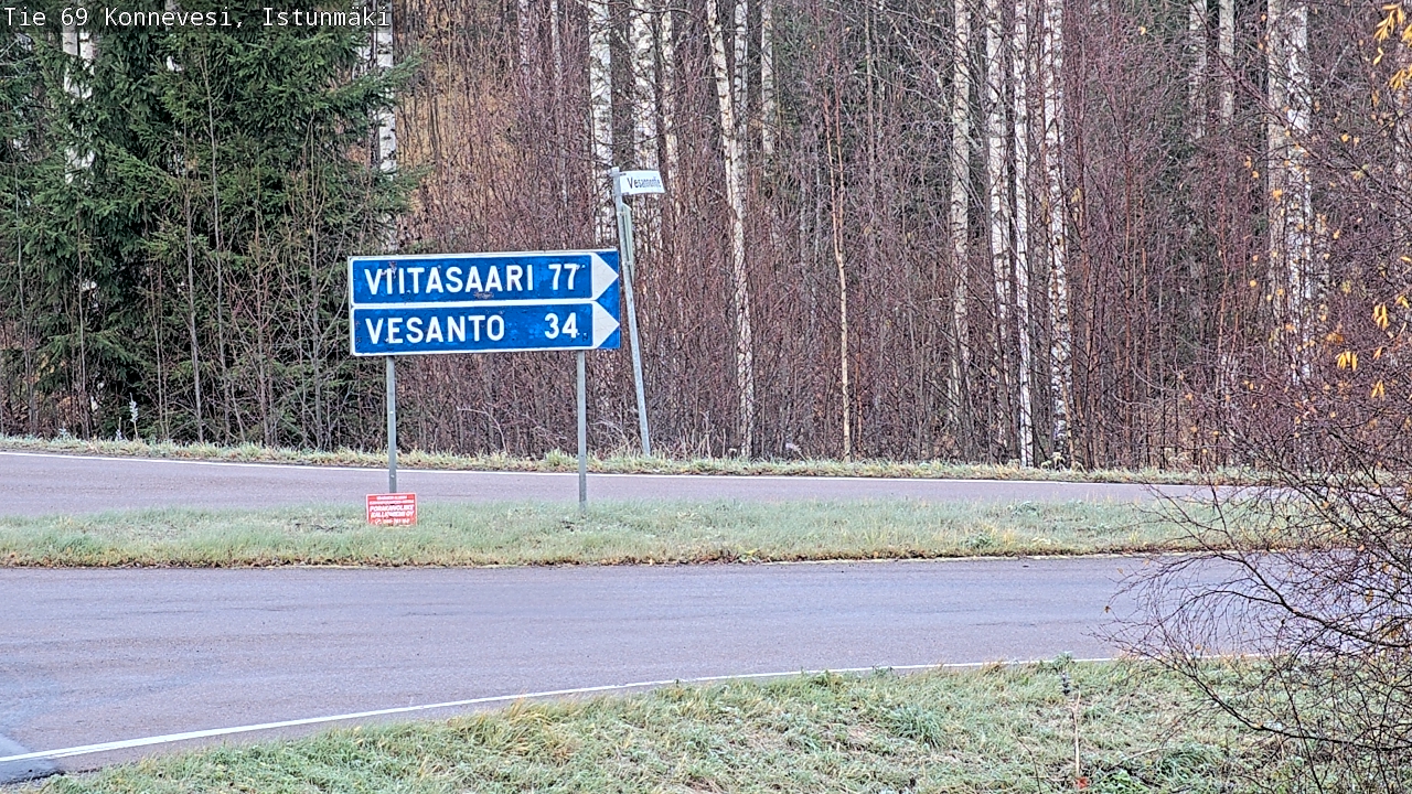 Kelikamerat Kuva Tie 69 Konnevesi, Istunmäki, Konnevesi, Keski-Suomi