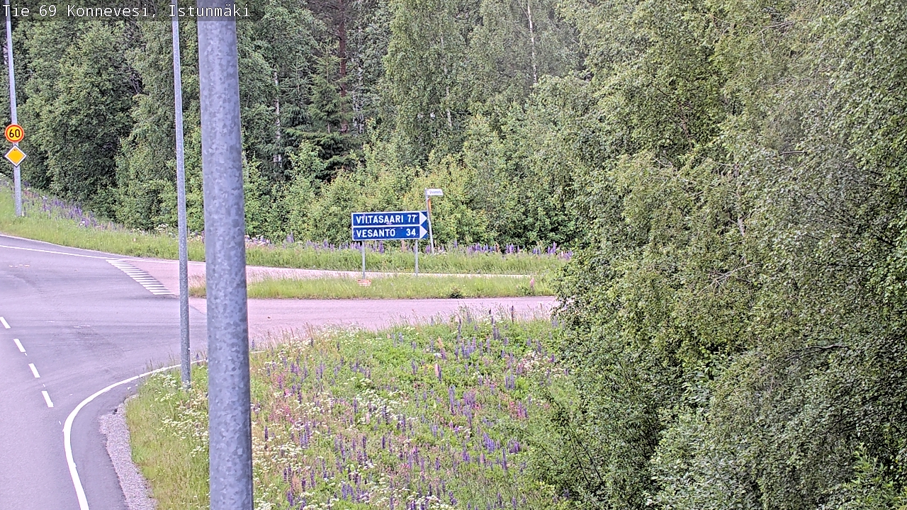 Kelikamerat Kuva Tie 69 Konnevesi, Istunmäki, Konnevesi, Keski-Suomi