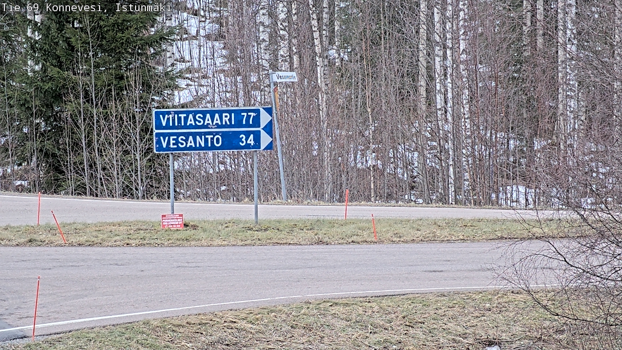 Kelikamerat Kuva Tie 69 Konnevesi, Istunmäki, Konnevesi, Keski-Suomi