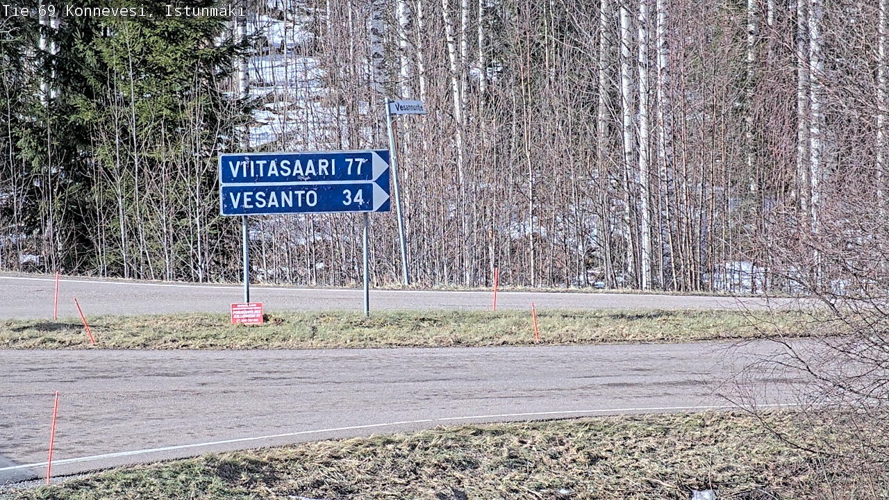 Kelikamerat Kuva Tie 69 Konnevesi, Istunmäki, Konnevesi, Keski-Suomi