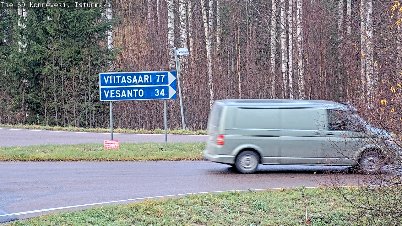 Kelikamerat Kuva Tie 69 Konnevesi, Istunmäki, Konnevesi, Keski-Suomi