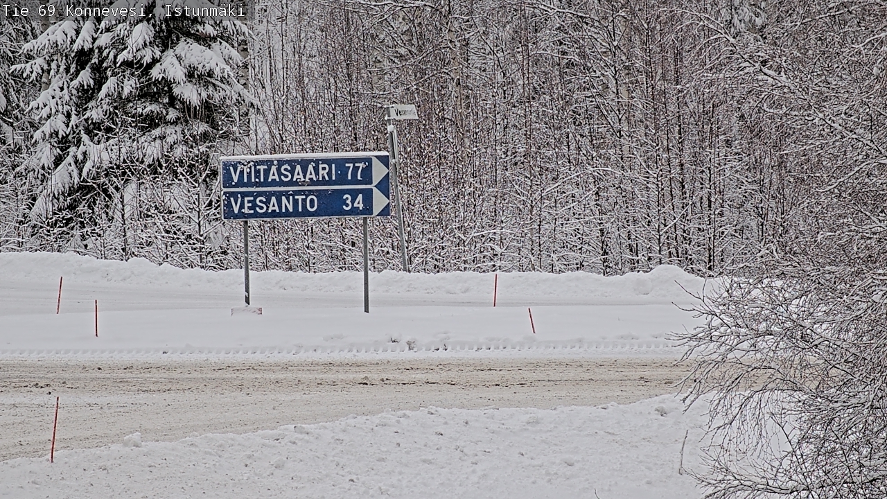 Kelikamerat Kuva Tie 69 Konnevesi, Istunmäki, Konnevesi, Keski-Suomi