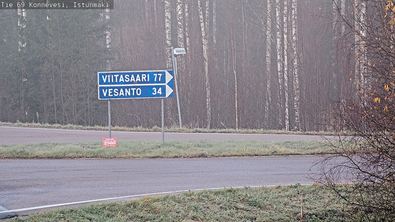 Kelikamerat Kuva Tie 69 Konnevesi, Istunmäki, Konnevesi, Keski-Suomi