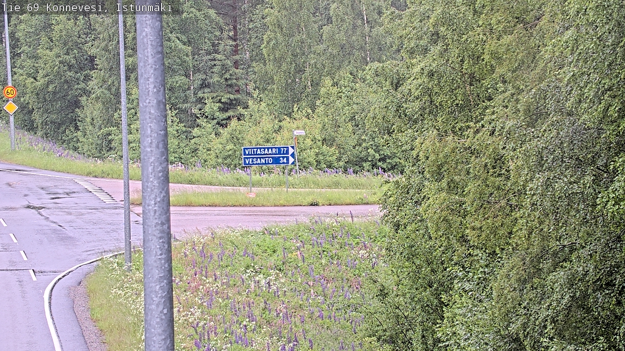 Kelikamerat Kuva Tie 69 Konnevesi, Istunmäki, Konnevesi, Keski-Suomi