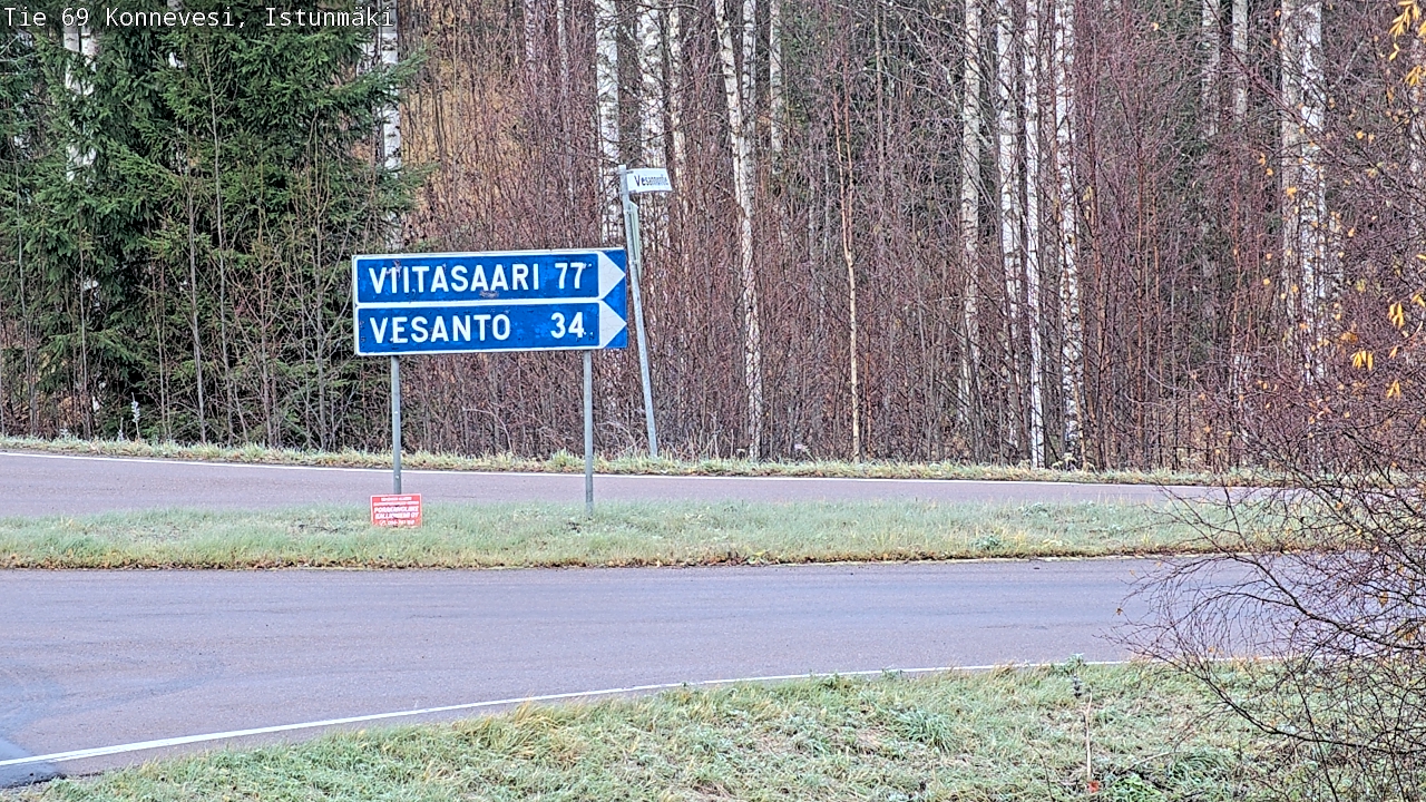 Kelikamerat Kuva Tie 69 Konnevesi, Istunmäki, Konnevesi, Keski-Suomi